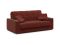 Диван MOON 107 цвет красный,бордовый