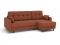 Угловой диван Орлеан цвет красный,терракот