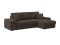 Угловой диван MOON 107 цвет коричневый