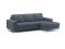 Угловой диван MOON 117 цвет серый,синий