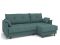 Угловой диван Каролина цвет зеленый