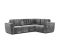 Диван Милан 3 цвет серый