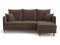 Угловой диван Фьорд цвет коричневый
