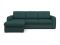 Угловой диван Айдер цвет зеленый