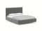Кровать с подъемным механизмом MOON 1161 цвет серый
