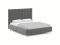 Кровать с подъемным механизмом MOON 1161 цвет серый