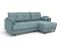 Угловой диван Каролина цвет бирюза,голубой