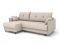 Угловой диван Каролина цвет белый,бежевый