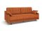 Диван Женева цвет оранжевый,рыжый