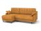 Угловой диван Женева цвет желтый,оранжевый