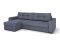 Угловой диван Сиэтл цвет синий,голубой