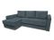 Угловой диван Остин реальное фото образца цвет серый,синий