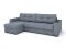 Угловой диван Сиэтл цвет синий,голубой