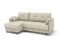 Угловой диван Каролина цвет белый,бежевый