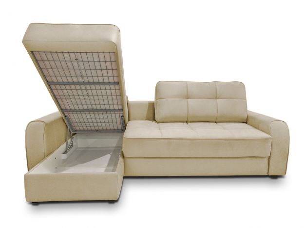 Угловой диван Кембридж цвет бежевый (фото 194205)