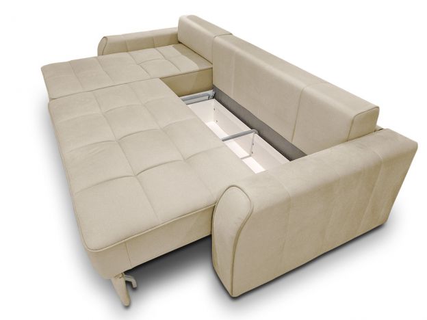 Угловой диван Кембридж цвет бежевый (фото 194206)