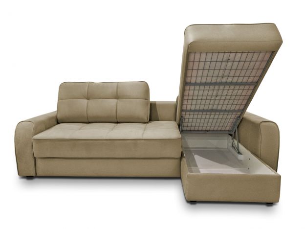 Угловой диван Кембридж цвет бежевый,оливковый (фото 194303)