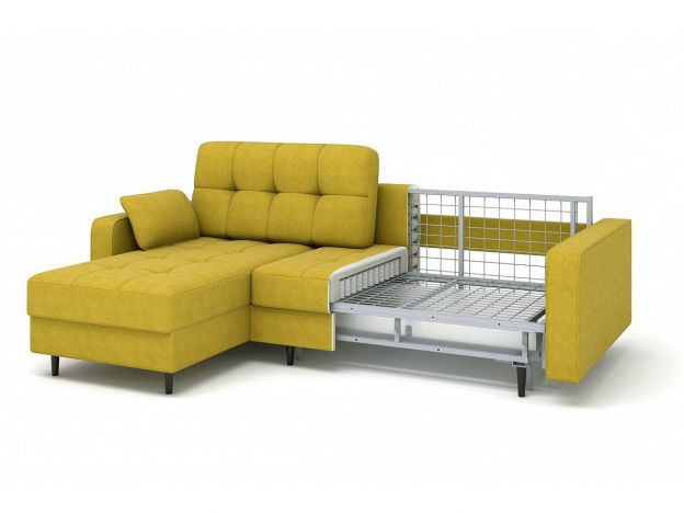 Угловой диван Орлеан цвет желтый (фото 182277)