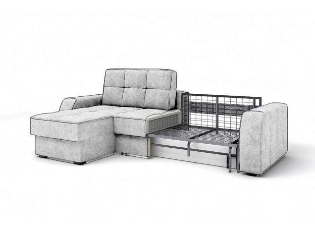 Угловой диван Кембридж цвет бежевый (фото 194208)