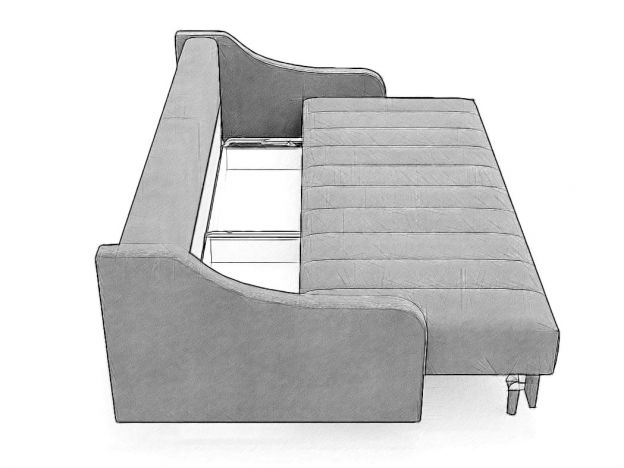 Диван Женева цвет бежевый (фото 225903)