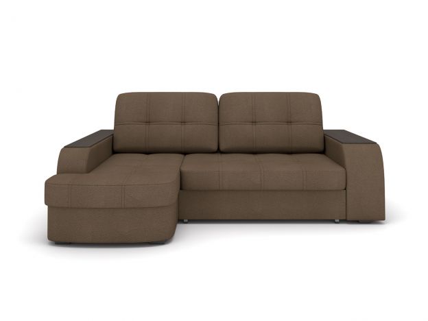 Угловой диван Берлин цвет коричневый (фото 227362)
