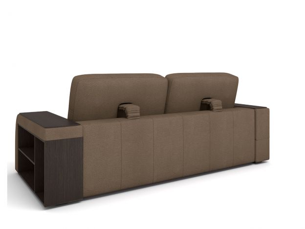 Угловой диван Берлин цвет коричневый (фото 227363)