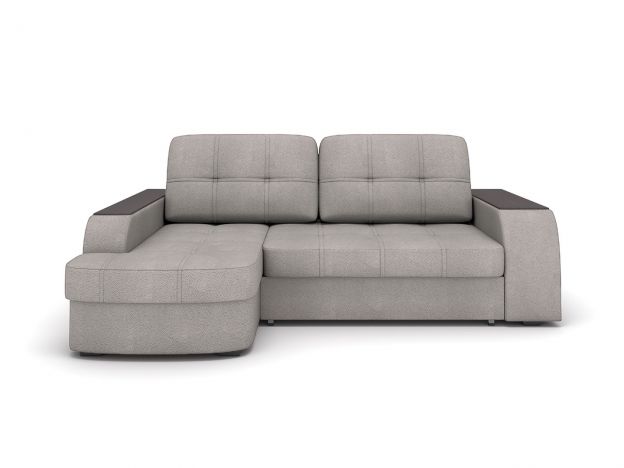 Угловой диван Берлин цвет серый (фото 227407)