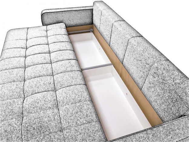 Диван Орлеан цвет серый (фото 245186)