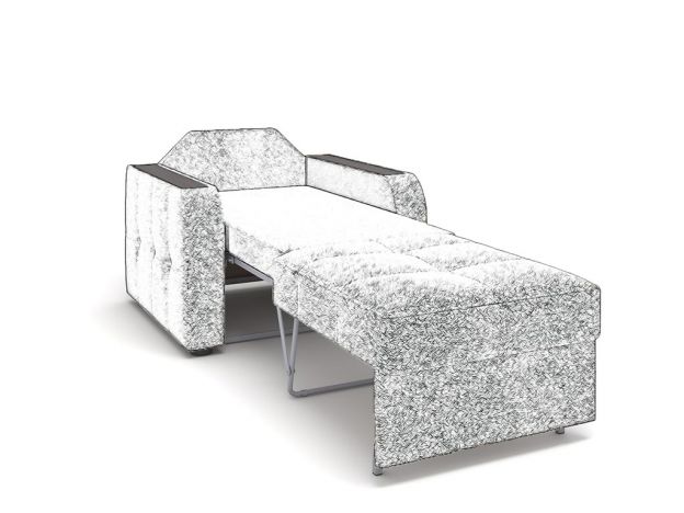 Кресло-кровать Монако цвет красный,бордовый (фото 244709)