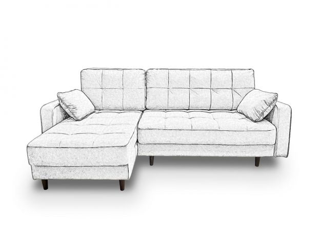 Угловой диван Орлеан цвет бежевый (фото 244994)