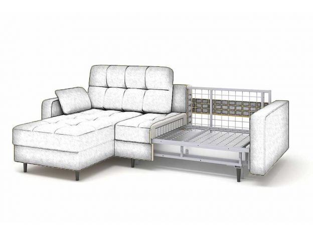 Угловой диван Орлеан цвет серый (фото 245159)