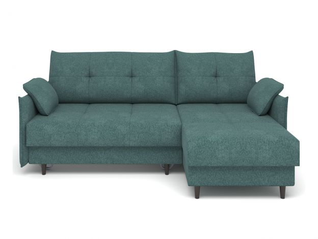 Угловой диван Каролина цвет зеленый (фото 250065)