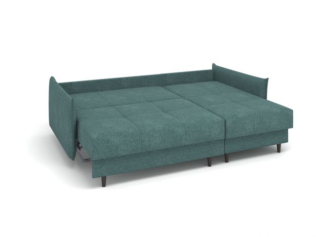 Угловой диван Каролина цвет зеленый (фото 250069)