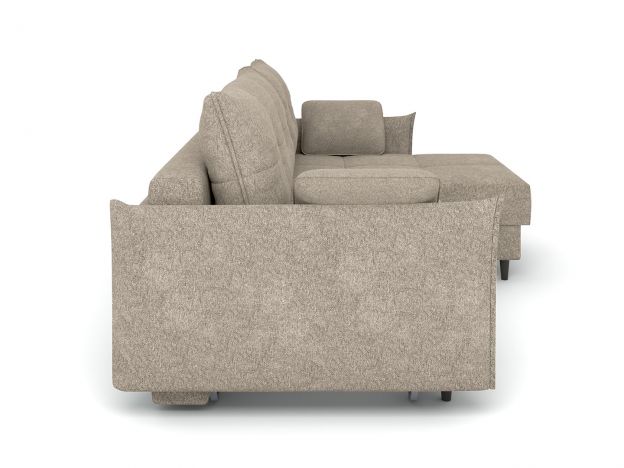 Угловой диван Каролина цвет бежевый (фото 250112)