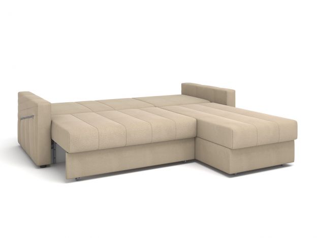 Угловой диван Даллас цвет бежевый (фото 251636)