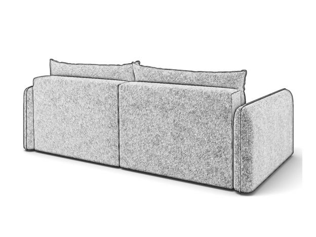 Угловой диван Лофт цвет коричневый (фото 251353)