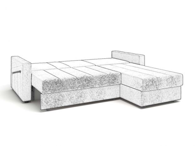 Угловой диван Даллас цвет серый (фото 251770)