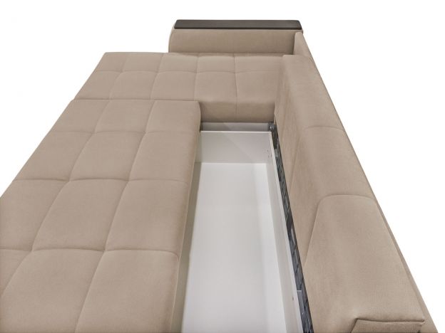 Угловой диван Сиэтл цвет бежевый (фото 256132)