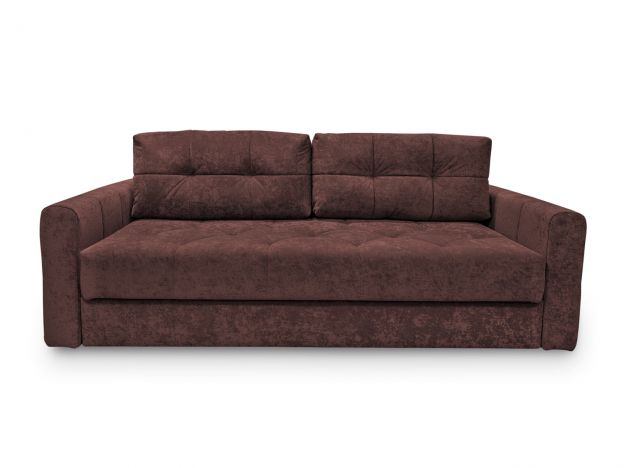 Диван Сорренто реальное фото образца цвет красный,бордовый (фото 272487)