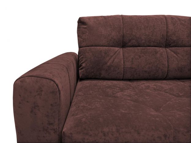 Диван Сорренто реальное фото образца цвет красный,бордовый (фото 272488)