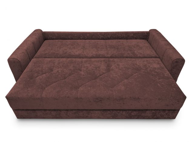 Диван Сорренто реальное фото образца цвет красный,бордовый (фото 272493)