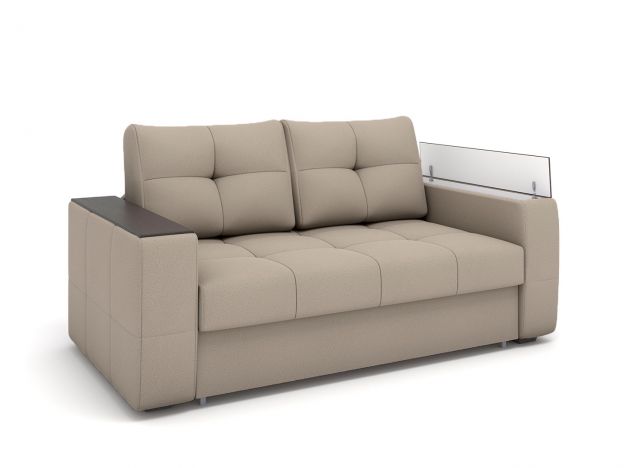 Диван двойной Сиэтл цвет бежевый (фото 256685)