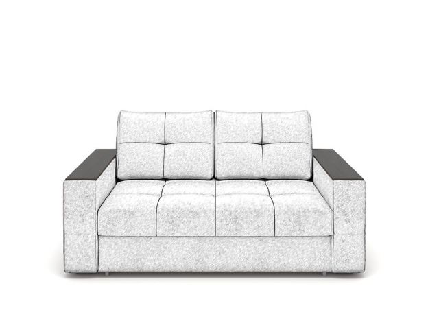 Диван двойной Сиэтл цвет бежевый,коричневый (фото 256792)