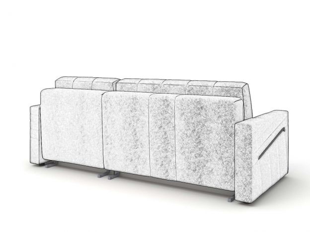 Угловой диван Даллас цвет серый (фото 278327)