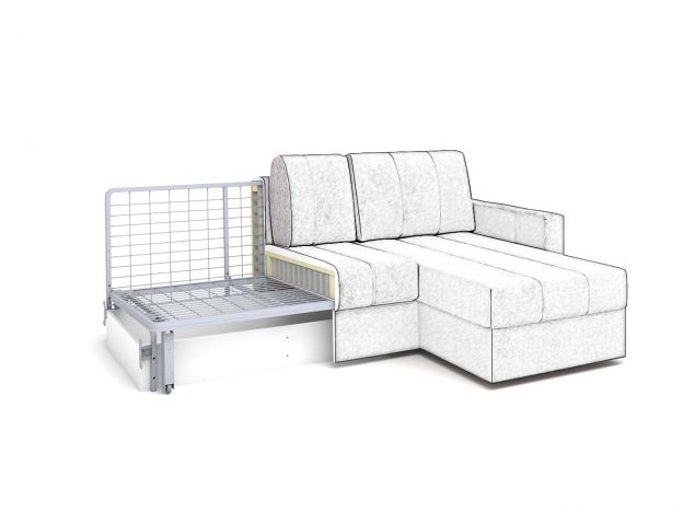 Угловой диван Даллас цвет серый (фото 278322)