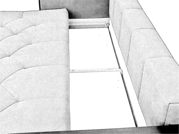 Диван Манхэттен цвет синий (фото 279470)