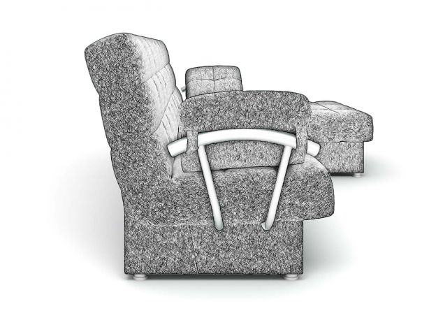 Угловой диван Милан цвет зеленый (фото 279763)