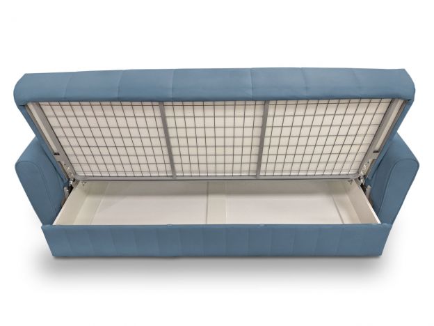 Диван Эльзас реальное фото образца цвет синий,голубой (фото 281600)