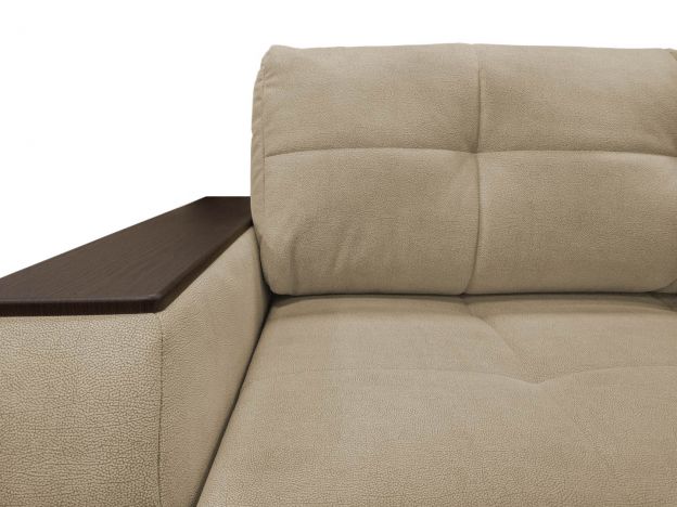 Угловой диван Сиэтл реальное фото образца цвет бежевый (фото 283435)