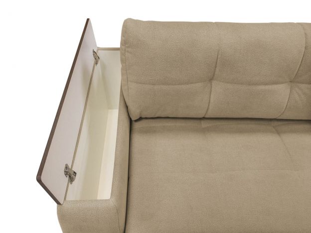 Угловой диван Сиэтл реальное фото образца цвет бежевый (фото 283436)